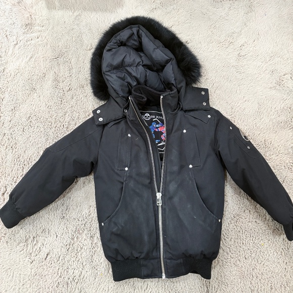 Moose Knuckles Kids Coat With Fur Size XS